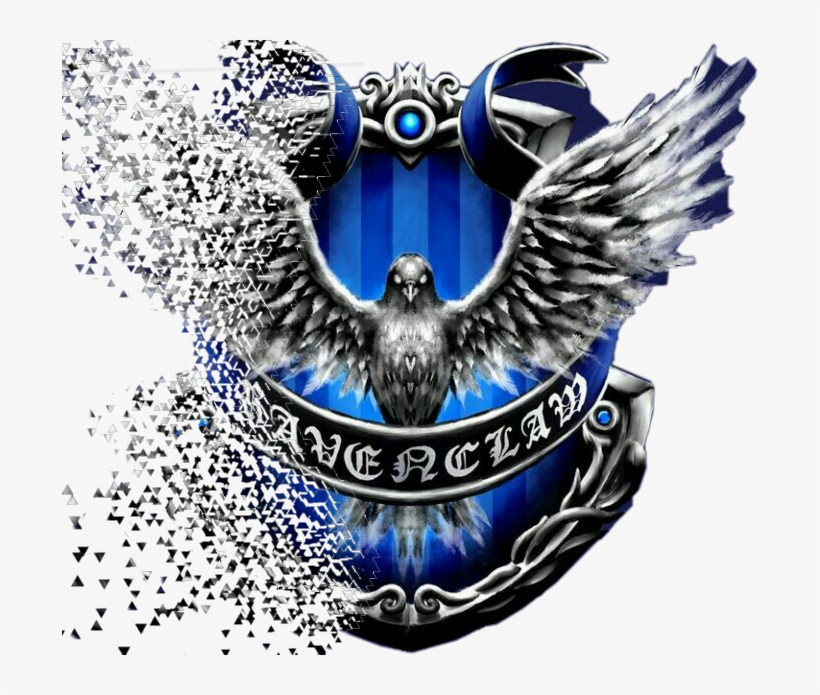 Harry Potter Ravenclaw Crest Ravenclaw Logo, transparent png #1388443