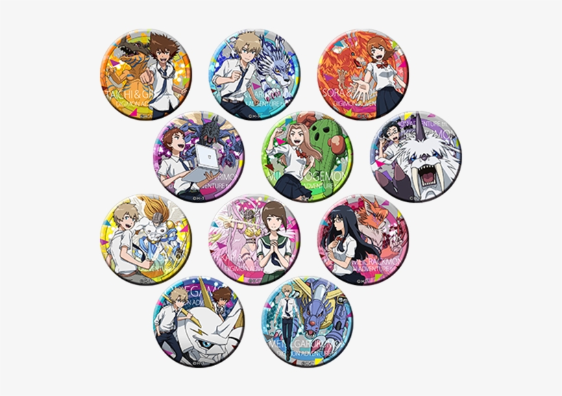 Digimon Adventure Tri Limited Base Part 4 Goods Large - Digimon Adventure Tri Badge, transparent png #1388680