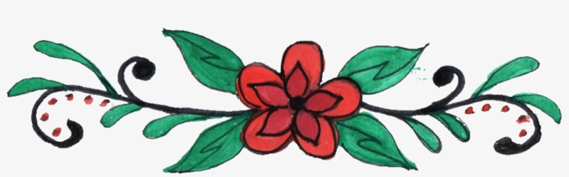 Flower Drawing Page Divider 8 - Animal Jam Clans, transparent png #1388858
