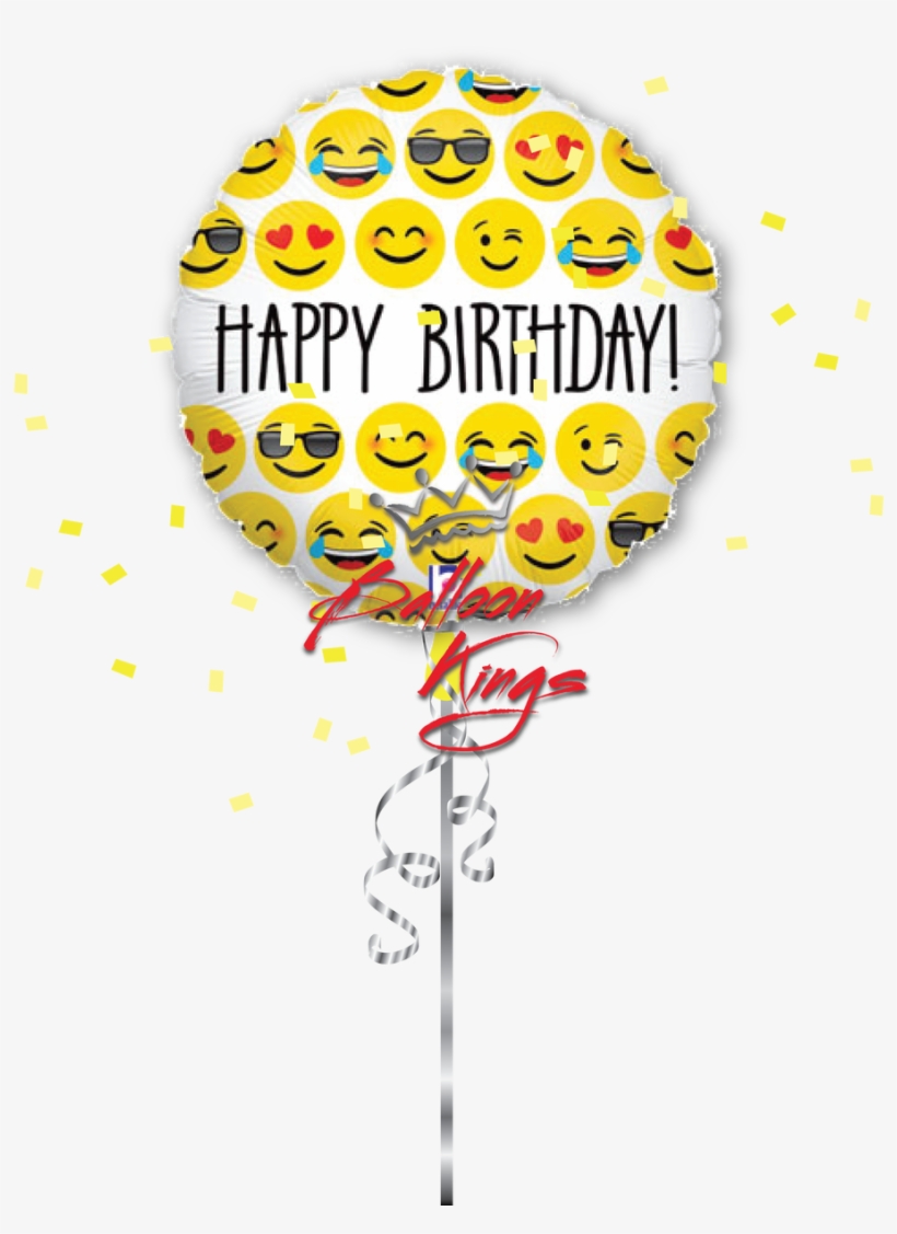 Emoji Birthday - Happy Birthday Emoji - Free Transparent PNG Download ...