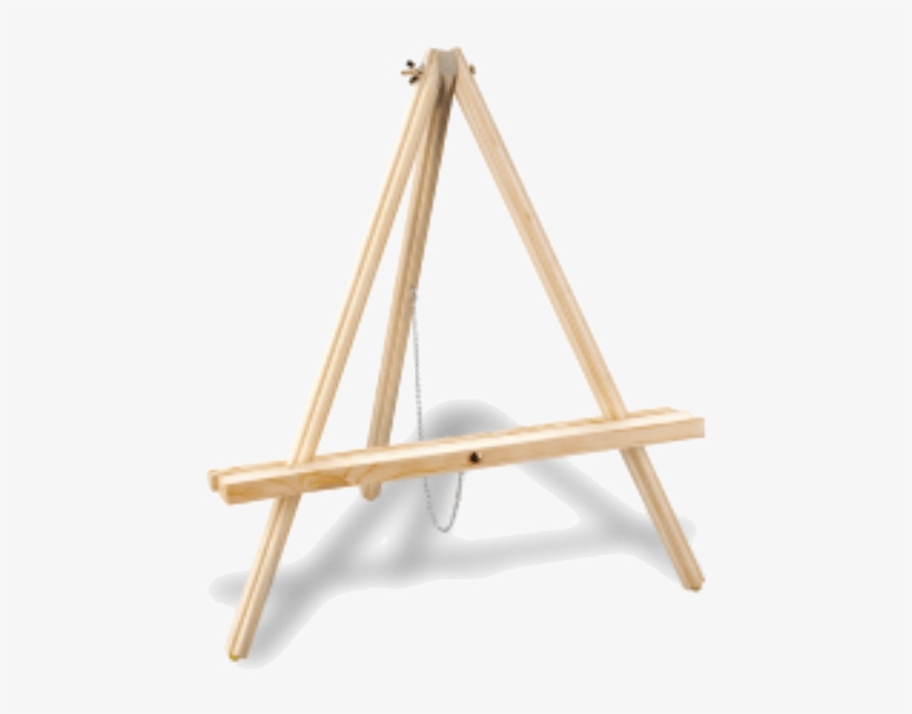 Wood Table Top Easel - Wood, transparent png #1388931