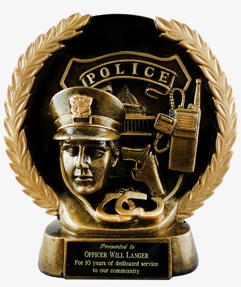 Police Statue Award, transparent png #1388984