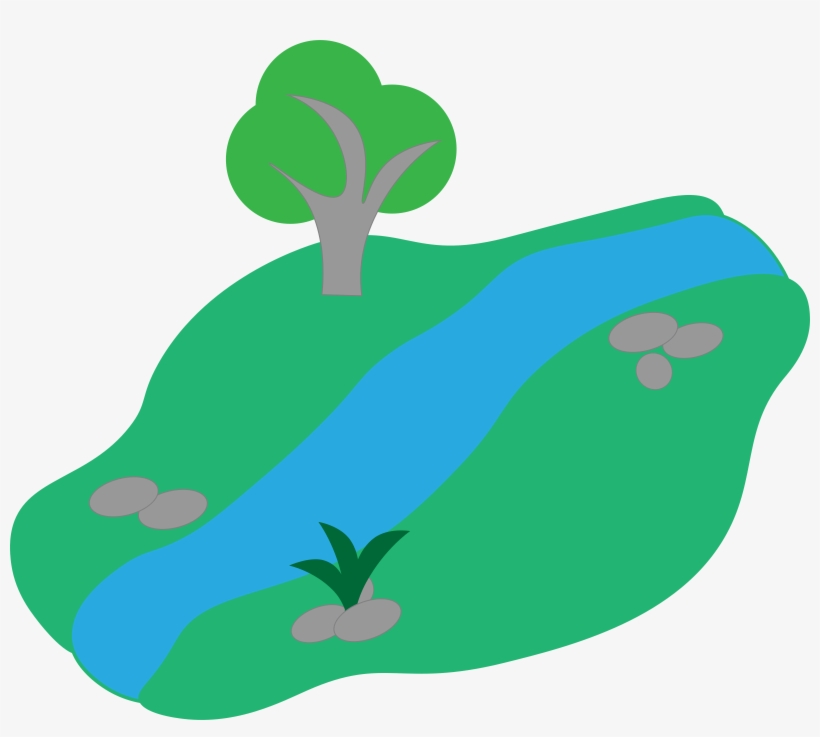 Image Free Download Basic With Tree Big Image Png - Clip Art Of Canal, transparent png #1389149