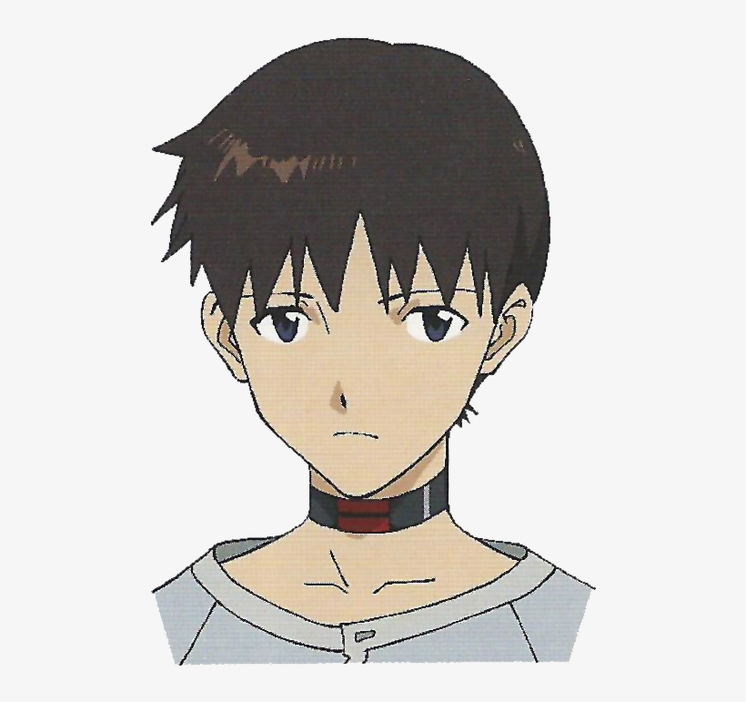 Shinji With Dss Choker - Shinji Ikari Choker, transparent png #1389363