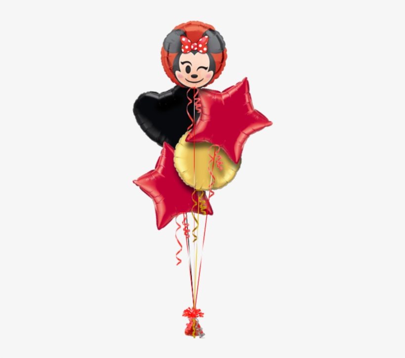 Minnie Mouse Emoji Birthday Balloon - Happy Birthday Sister Balloon, transparent png #1389410