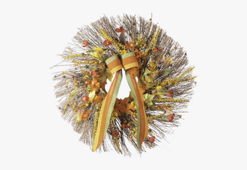 22" Fall Wreath • $49 - White Pine, transparent png #1389487