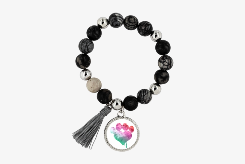 Love Paw Lyric Bracelet - Uv Printed Bracelet Chloe, transparent png #1389492