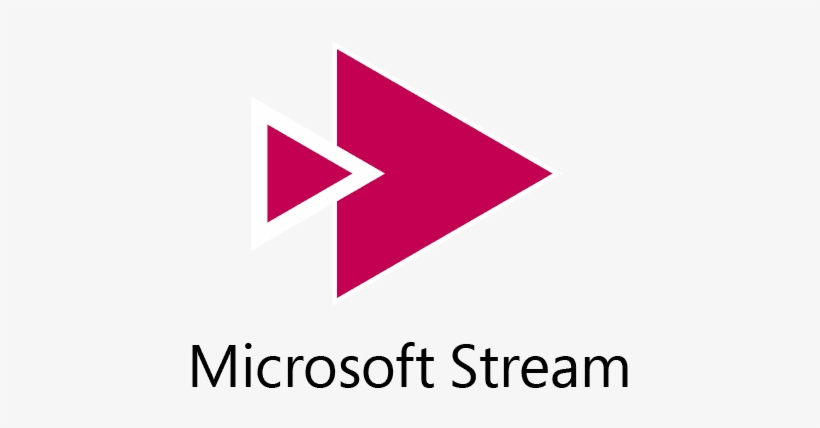 The Microsoft Stream Button Looks Like This - Microsoft Stream Logo, transparent png #1389536