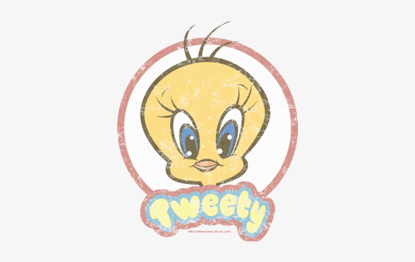 Looney Tunes Retro Tweety Men's Regular Fit T-shirt - Looney Tunes Retro Tweety Womens Short Sleeve Shirt, transparent png #1389683