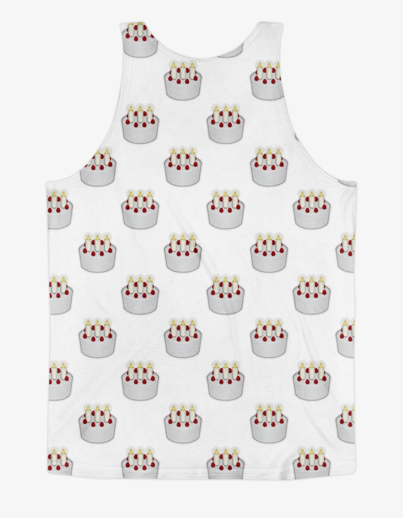 All Over Emoji Tank Top - Corazon De Hama Patron, transparent png #1389684