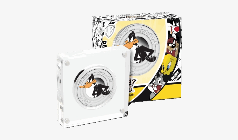 Silver Numis Looney Tunes Daffy Duck 1/2oz Silver Proof - Looney Tunes, transparent png #1389797