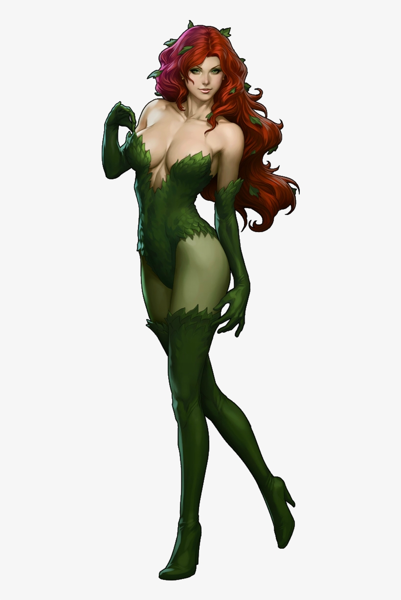 Poison Ivy Hiedra Venenosa Dc Comics Free Transparent PNG Download