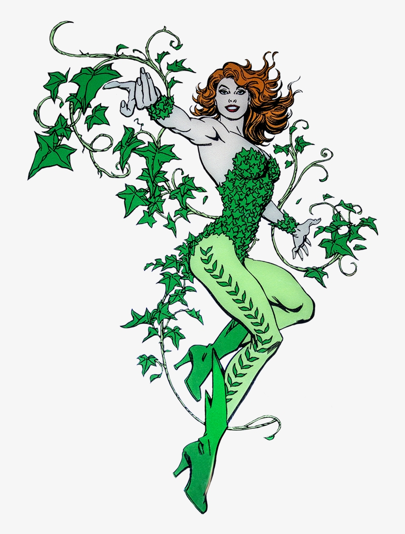 Poison Ivy Character Lensed Emblem - Family Guy Poison Ivy, transparent png #1389849