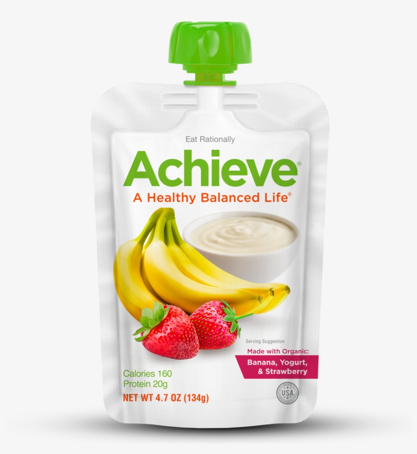Banana, Strawberry & Yogurt - Strawberry, transparent png #1389920