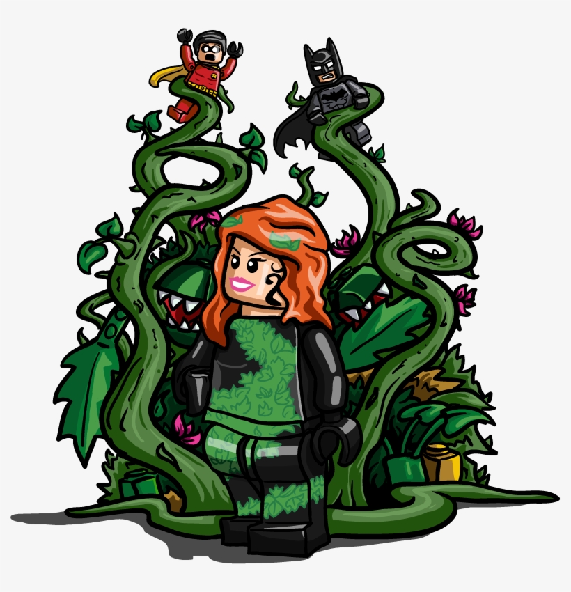 Png Royalty Free Stock Lego By Catanas On Deviantart - Edre Poison Ivy Multifunctional Magic Headscarf, transparent png #1390038