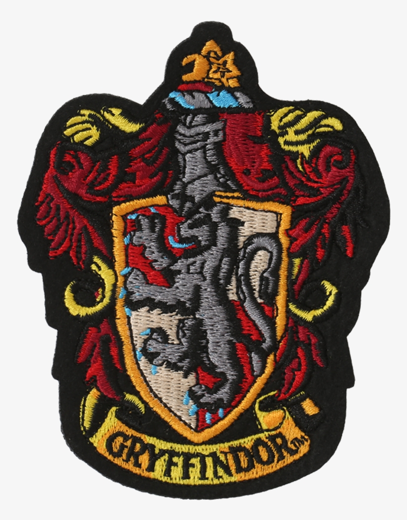 Gryffindor Embroidered Crest Patch001 V=1532945726 - Harry Potter Stickers Png, transparent png #1390248