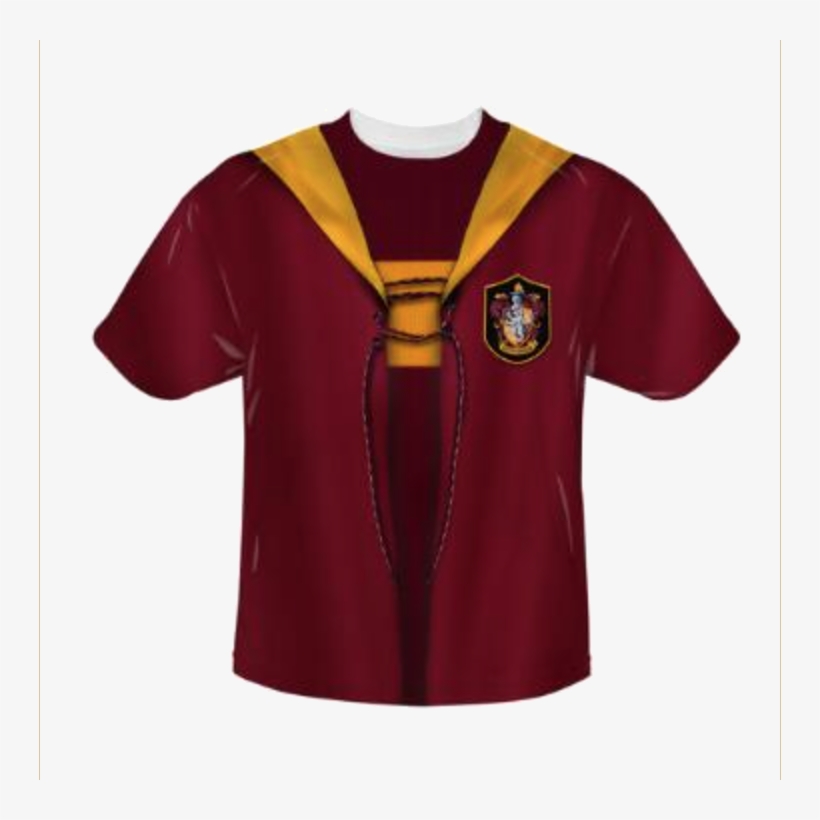 Gryffindor Jersey - Personalized Gryffindor Quidditch Robe, transparent png #1390271