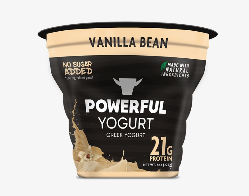 Vanilla Bean Yogurt - Powerful Yogurt Maple ; Brown Sugar Oatmeal 2.2 Oz, transparent png #1390292