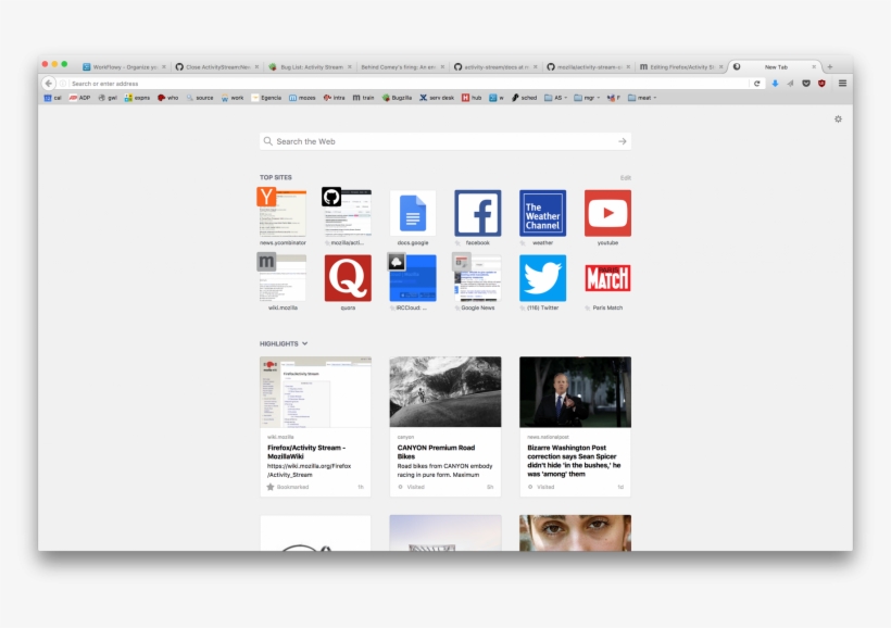 Activitystream - Firefox Activity Stream, transparent png #1390352