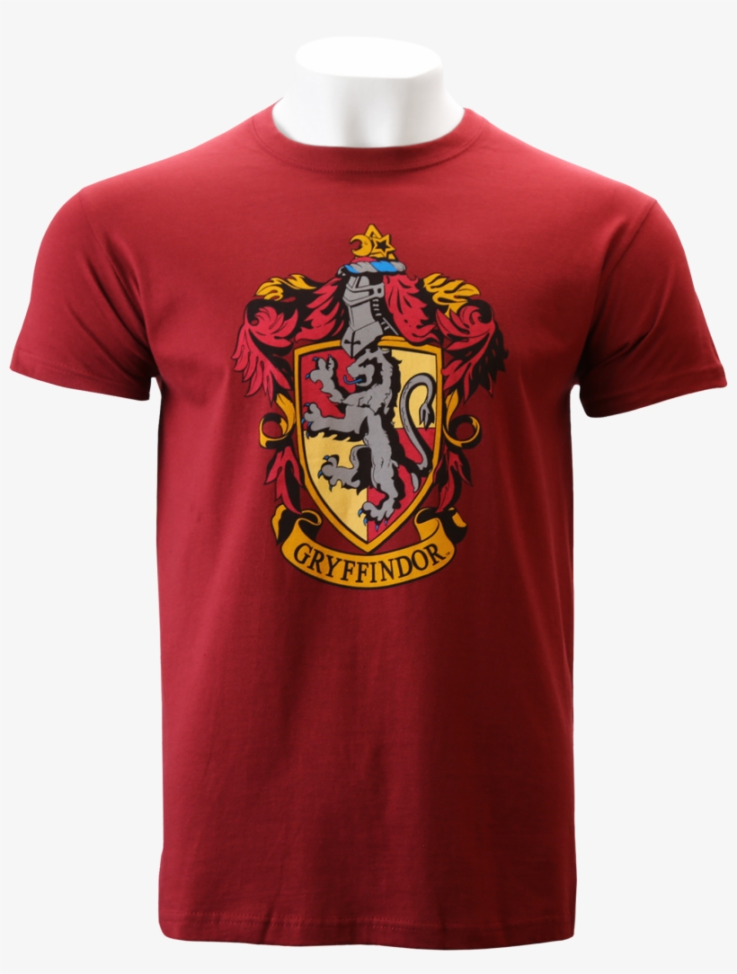 Gryffindor Red Front V=1511176586 - Gryffindor Logo T Shirt, transparent png #1390494