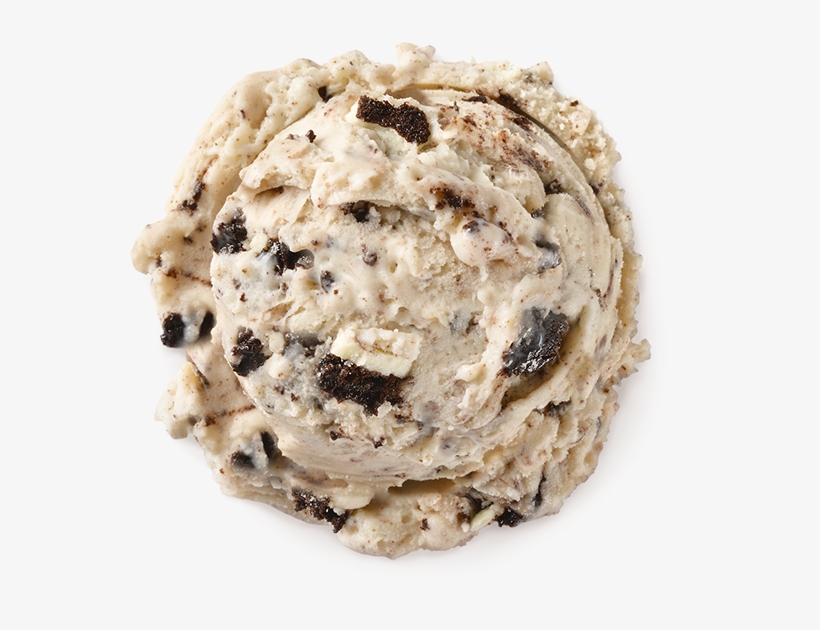 Homemade Brand Cookies N Cream Frozen Yogurt Scoop - Cookies And Cream, transparent png #1390628
