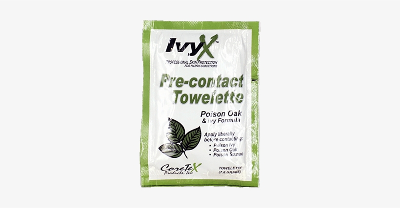 Poison Ivy Pretreatment Wipes - Ivyx Pre-contact Skin Protection Towelette Case Pack, transparent png #1390873