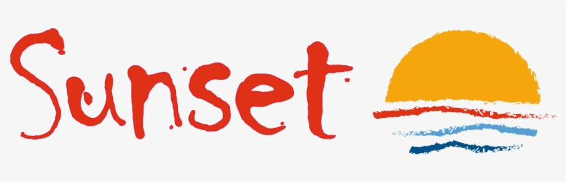 Drawing Sunset Competition Picture Black And White - Sunset Logo Png, transparent png #1390991