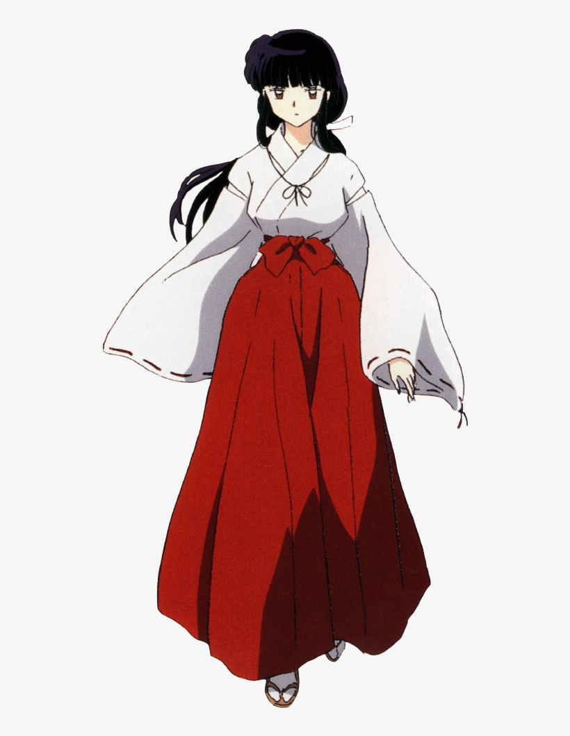 Kikyo Inuyasha - Inuyasha Kikyo Cosplay Costume, transparent png #1391218