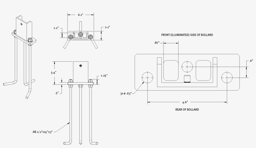Mounting Detail, Hessamerica Mounting Details Template - Diagram, transparent png #1391555