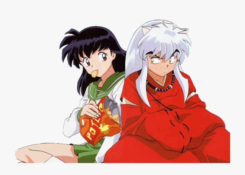 Picture - Inuyasha And Kagome, transparent png #1391639