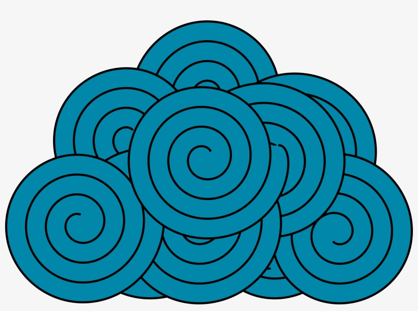 This Free Icons Png Design Of Textile Cloud, transparent png #1391799