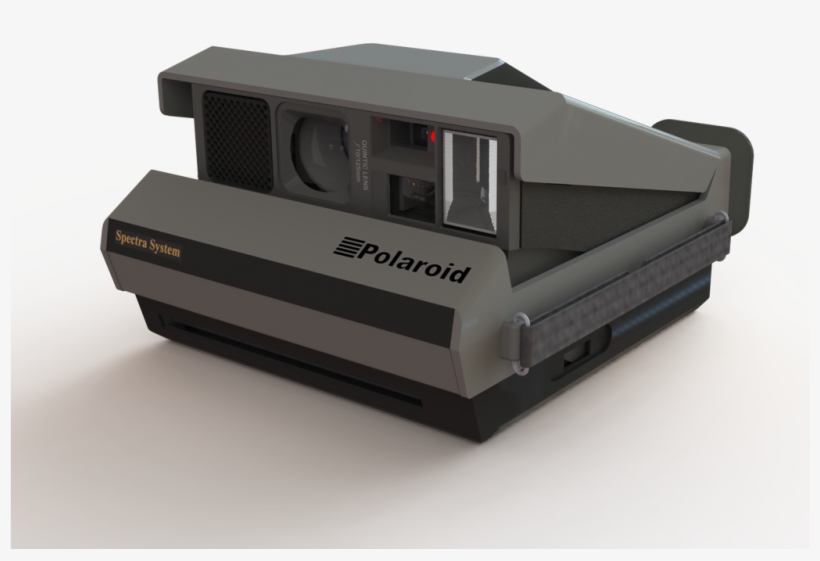 Working With A Partner We Meticulously Modeled And - Instant Camera, transparent png #1392029