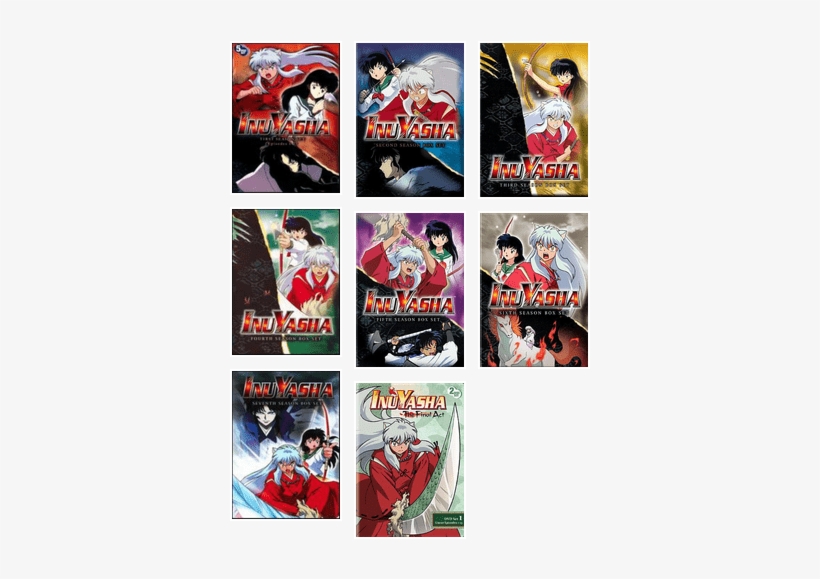 Inuyasha Episodes - Inuyasha Seasons 1-7 Complete Series, transparent png #1392171