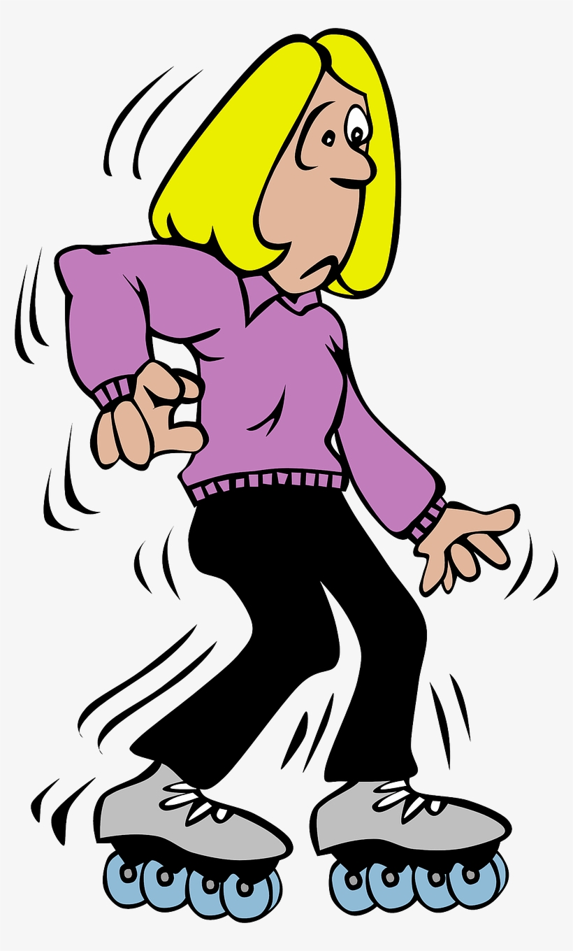 Blog Page 3 Graphic Library - Can T Skate Cartoon, transparent png #1392175