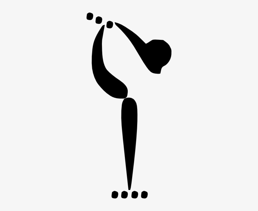 Free Vector Olympic Roller Skating Clip Art - Olympic Figure Skating Symbol, transparent png #1392345