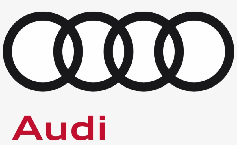 File - Audi - New Audi Logo, transparent png #1392418