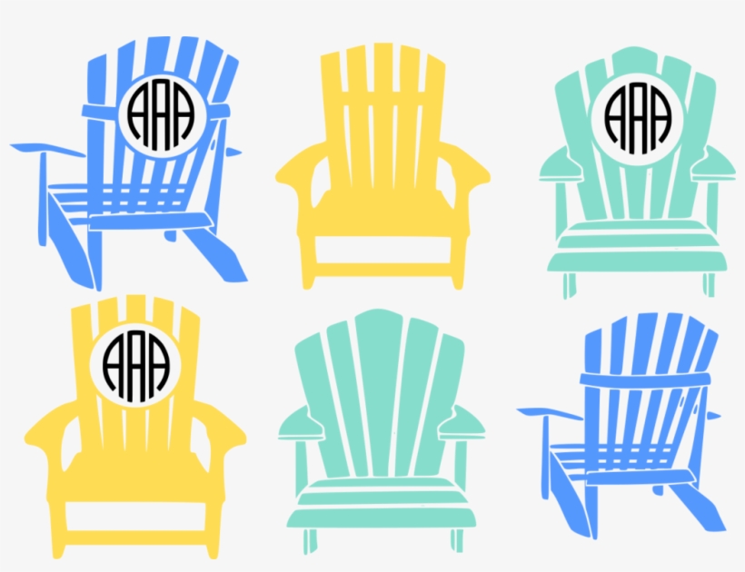 Beach Chair Cut File, transparent png #1392861