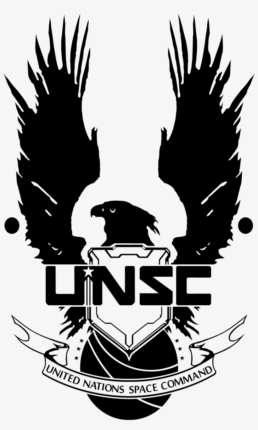 Halo 4 Ensa Logo - Halo Unsc Logo, transparent png #1393230