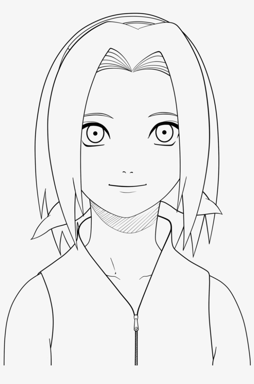 Naruto Sakura Drawing At Getdrawings - Drawing, transparent png #1393546