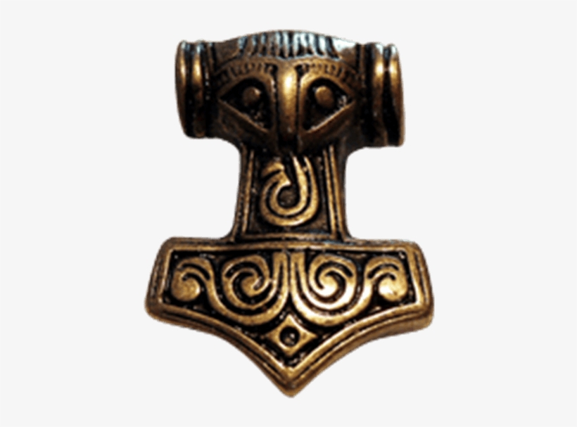 Thors Mjolnir Pendant - Amulet, transparent png #1393794