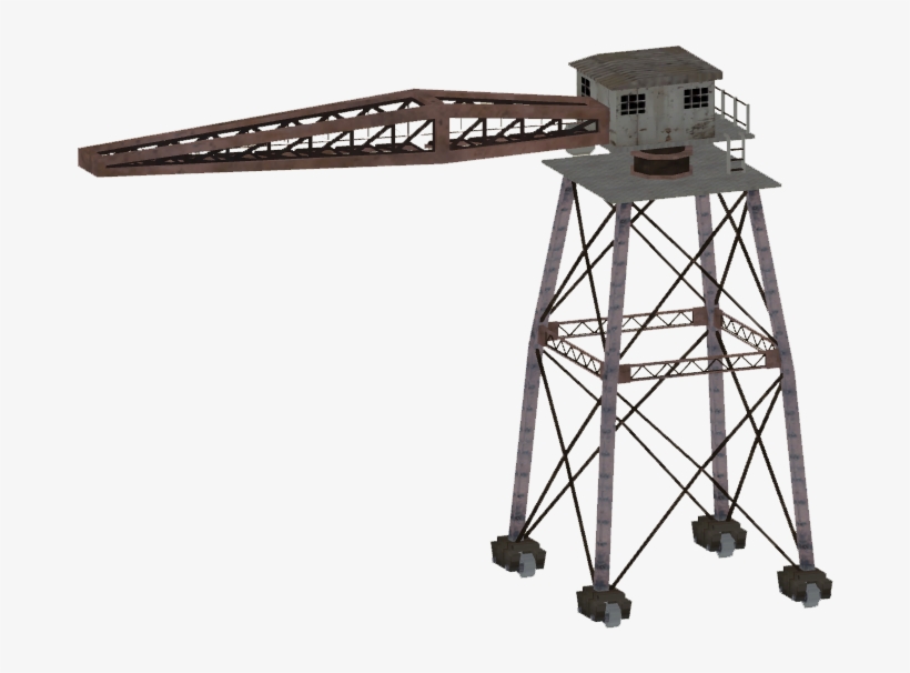 Dock Crane - Observation Tower, transparent png #1394774