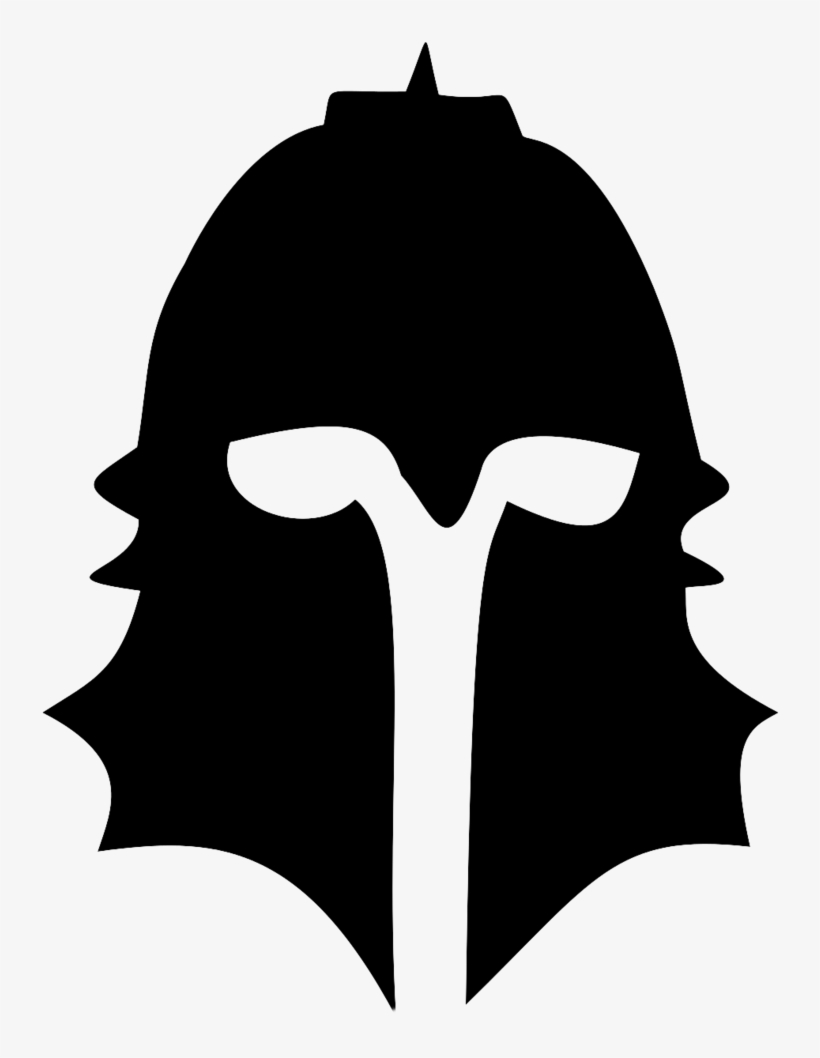 Knight Helmet Silhouette At Getdrawings - Dragon Age, transparent png #1395141