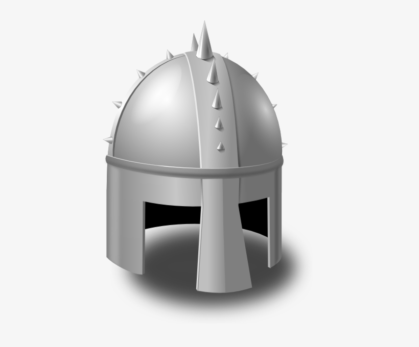 Helmet, Knight Helmet - Cartoon Knight Helmet, transparent png #1395248