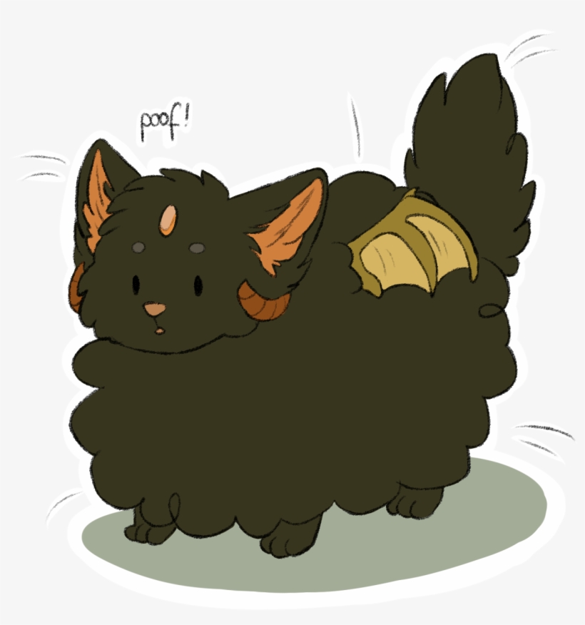 Poof 1/2 For Mitsukilunamaxwell - Illustration, transparent png #1395295