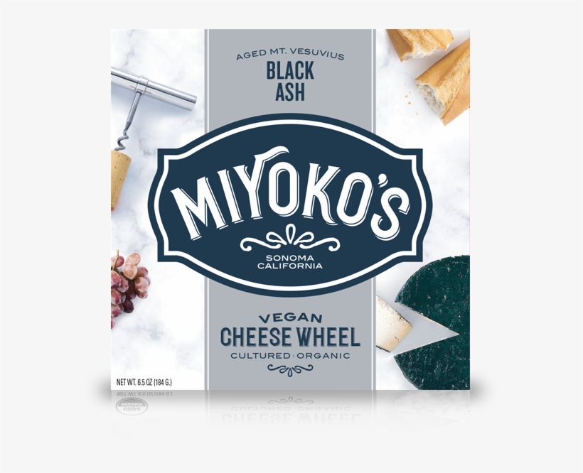 Black Ash - Miyoko's Vegan Cream Cheese, transparent png #1395900