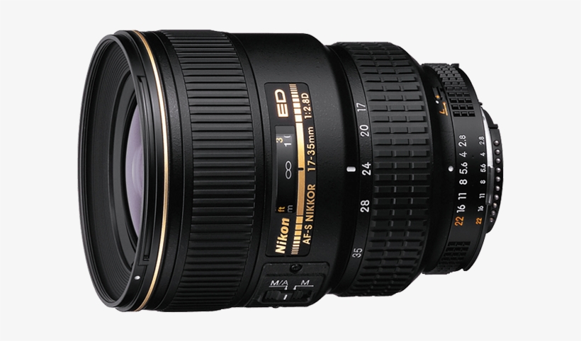 Af S Zoom Nikkor 17 35mm F/2 - Nikon Af-s Nikkor 17-35mm F/2.8d If-ed Lens, transparent png #1395902