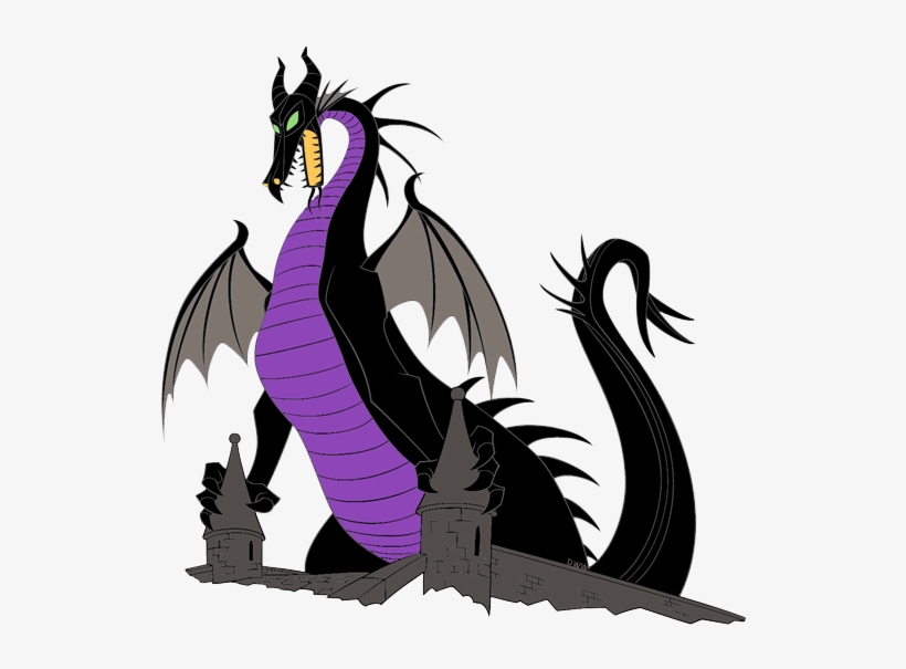 Maleficent Vector Transparent - Sleeping Beauty Dragon, transparent png #1396073