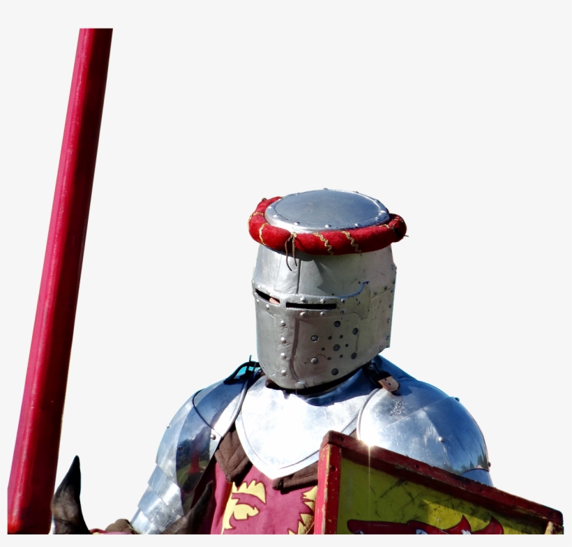 Knight Helm Lance - Knight, transparent png #1396117