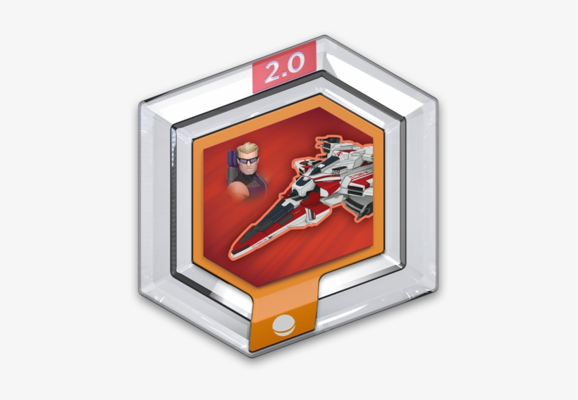 The Avenjet-l - Disney Infinity 2.0 Power Discs Pack - Series 1, transparent png #1396514