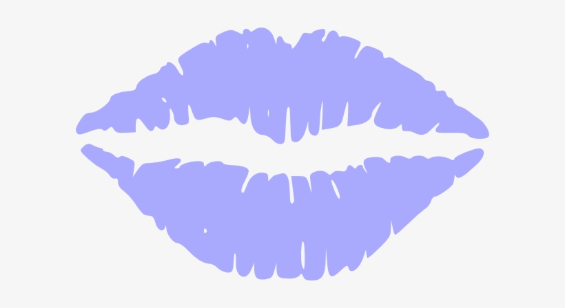 Purple Lips Clip Art At Clker Com Vector Online Royalty - Personalised Hen Party Night Do Sash In Pink/birthday, transparent png #1396688